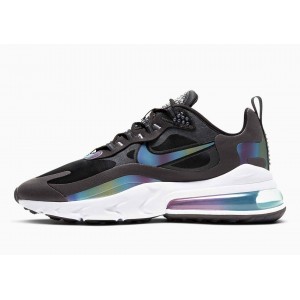Nike Air Max 270 React “Bubble Pack” Negras Iridiscente para Mujer y Hombre