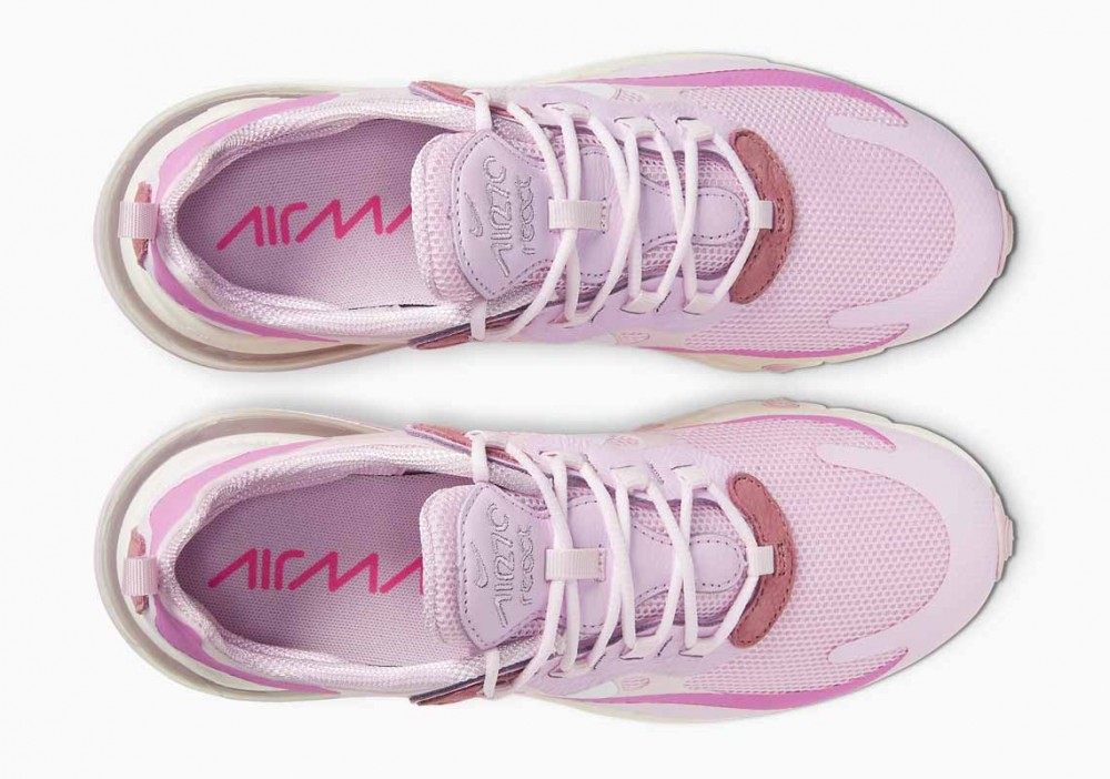 Nike Air Max 270 React Espuma Rosada para Mujer