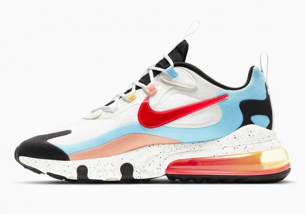 Nike Air Max 270 React “The Future Is In The Air” Infrarroja para Mujer y Hombre