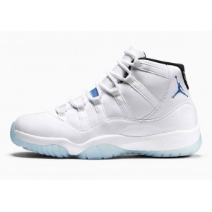 Air Jordan 11 Retro Blancas Azul Leyenda para Hombre y Mujer
