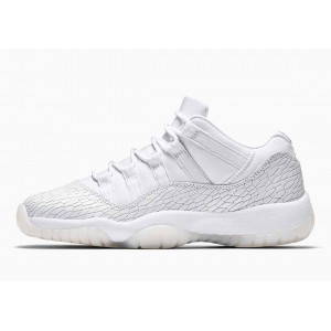 Air Jordan 11 Retro Low Heiress Blancas Platino Puro para Hombre y Mujer