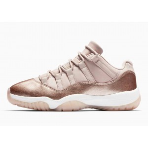 Air Jordan 11 Retro Low Rosa Dorado para Hombre y Mujer