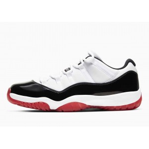 Air Jordan 11 Retro Low Concord Bred Blancas Negras Rojas para Hombre y Mujer