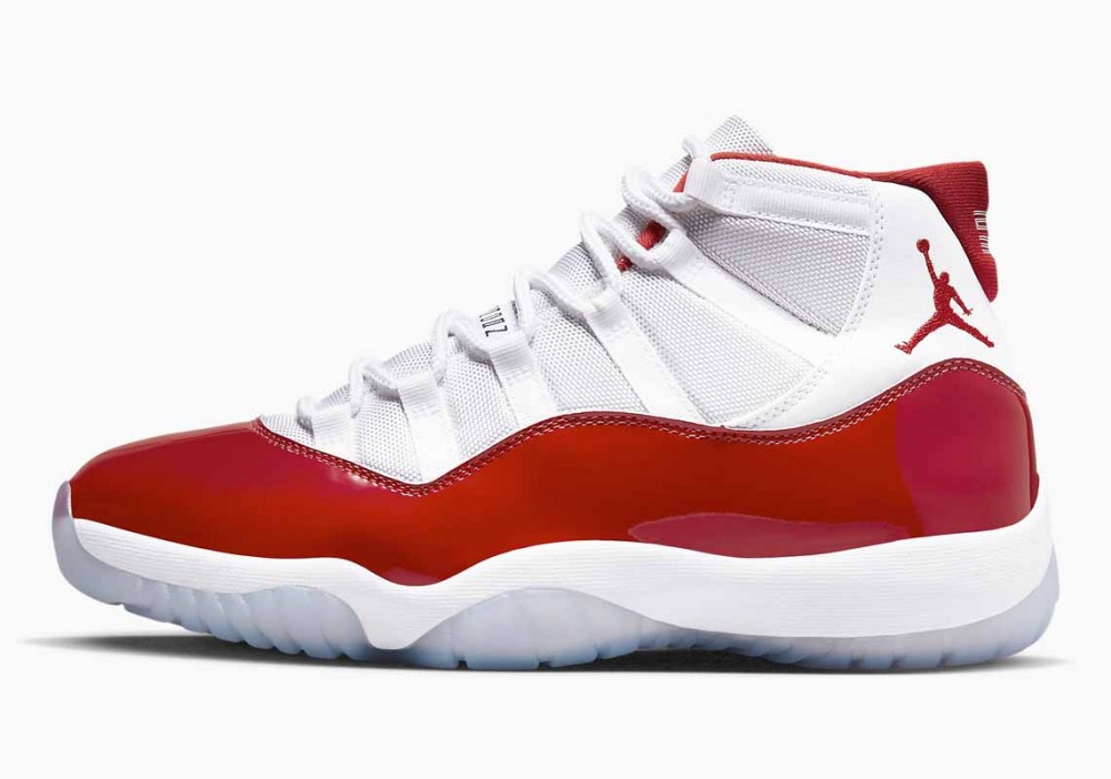 Air Jordan 11 Retro Cherry Rojas Blancas para Hombre y Mujer