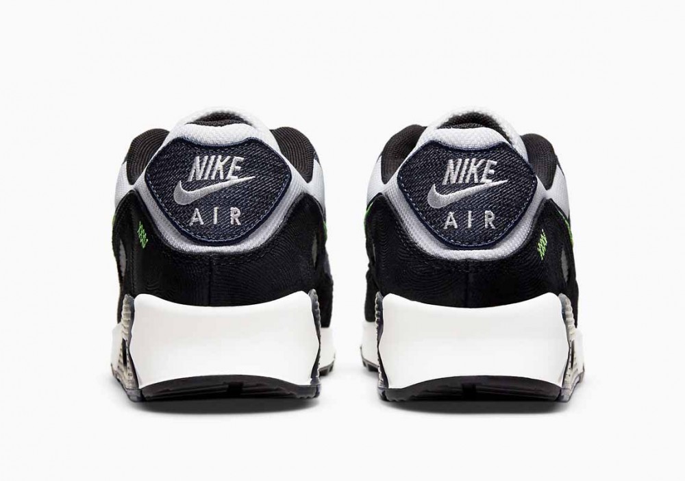Nike Air Max 90 SE Negras Verde Grito para Hombre y Mujer