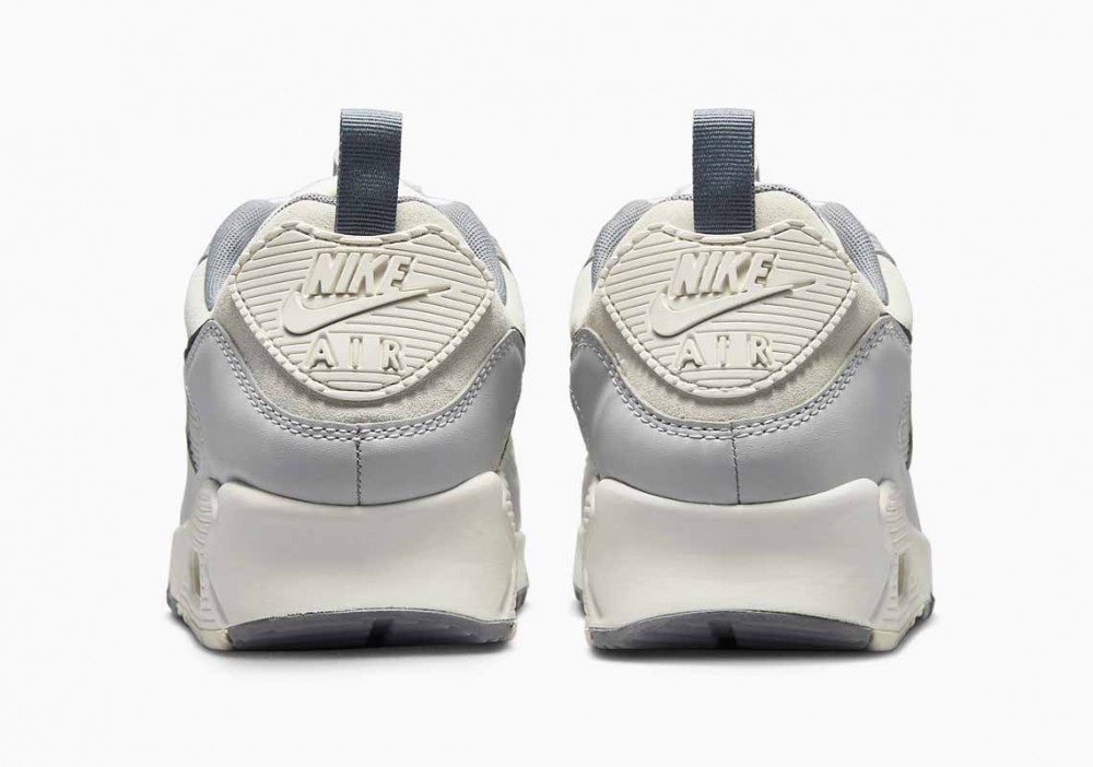 Nike Air Max 90 SE Hangul Día Gris Humo Claro Negras para Hombre y Mujer