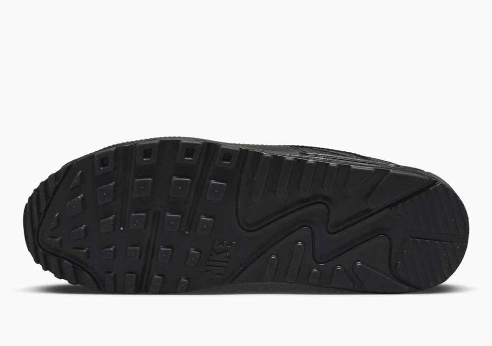 Nike Air Max 90 Multi-Swoosh Negras Gris Dorada para Hombre