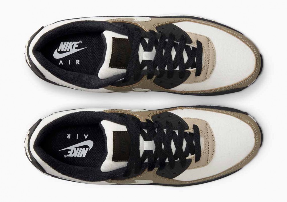Nike Air Max 90 Marrón Barroco Blancas Negras para Hombre