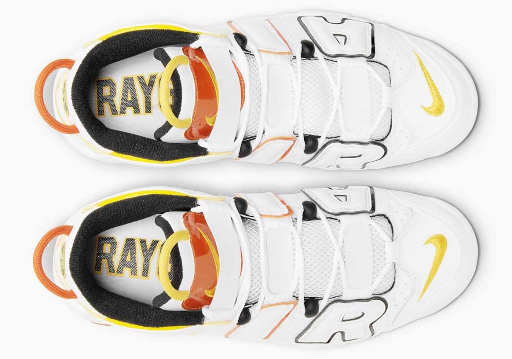 Nike Air More Uptempo Rayguns Blancas Multicolor para Hombre y Mujer