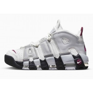 Nike Air More Uptempo Blancas Palo de Rosa Lobo Gris para Hombre y Mujer