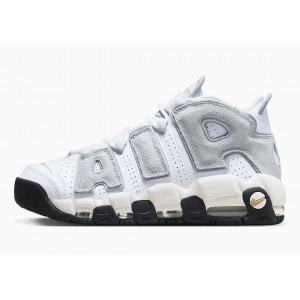 Nike Air More Uptempo Blancas Gris Lobo Solar para Hombre