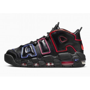 Nike Air More Uptempo 96 Eléctricas Negras para Hombre
