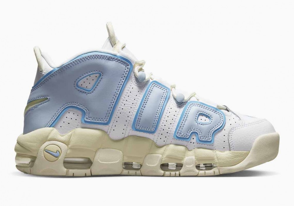 Nike Air More Uptempo Blancas Felicidad del Océano para Hombre y Mujer