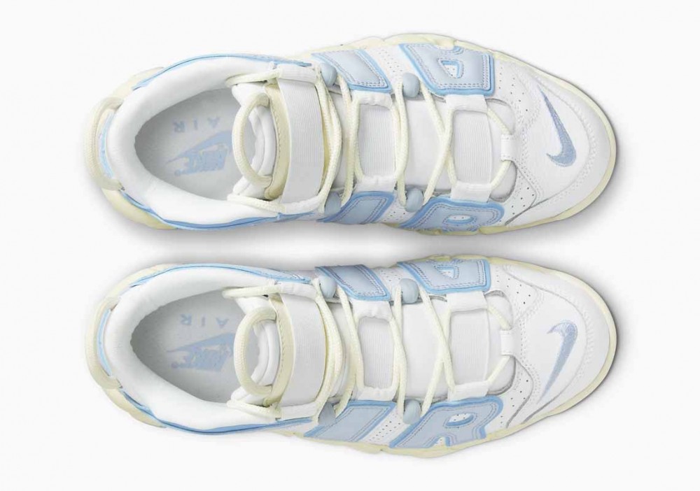 Nike Air More Uptempo Blancas Felicidad del Océano para Hombre y Mujer
