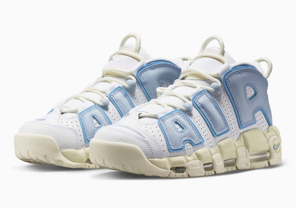 Nike Air More Uptempo Blancas Felicidad del Océano para Hombre y Mujer