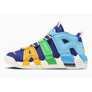 Nike Air More Uptempo Caleidoscopio Azules para Hombre y Mujer