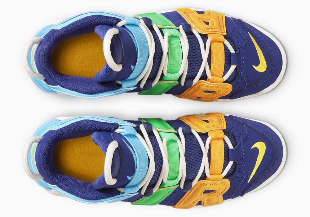 Nike Air More Uptempo Caleidoscopio Azules para Hombre y Mujer