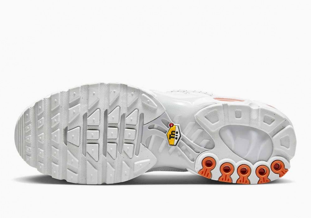 Nike Air Max Plus Utility Alternar Encaje Blancas Naranja para Hombre