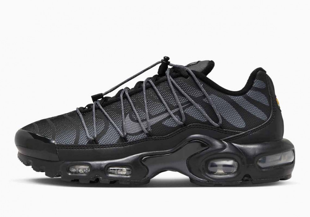 Nike Air Max Plus Utility Negras Platino Metalizado para Hombre