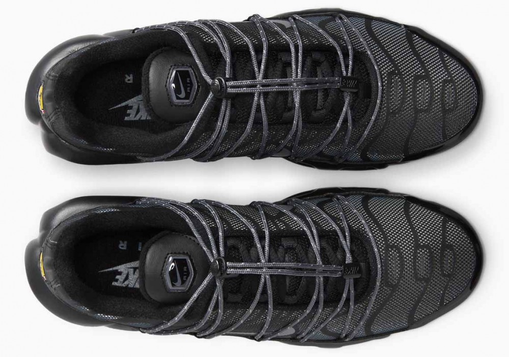 Nike Air Max Plus Utility Negras Platino Metalizado para Hombre