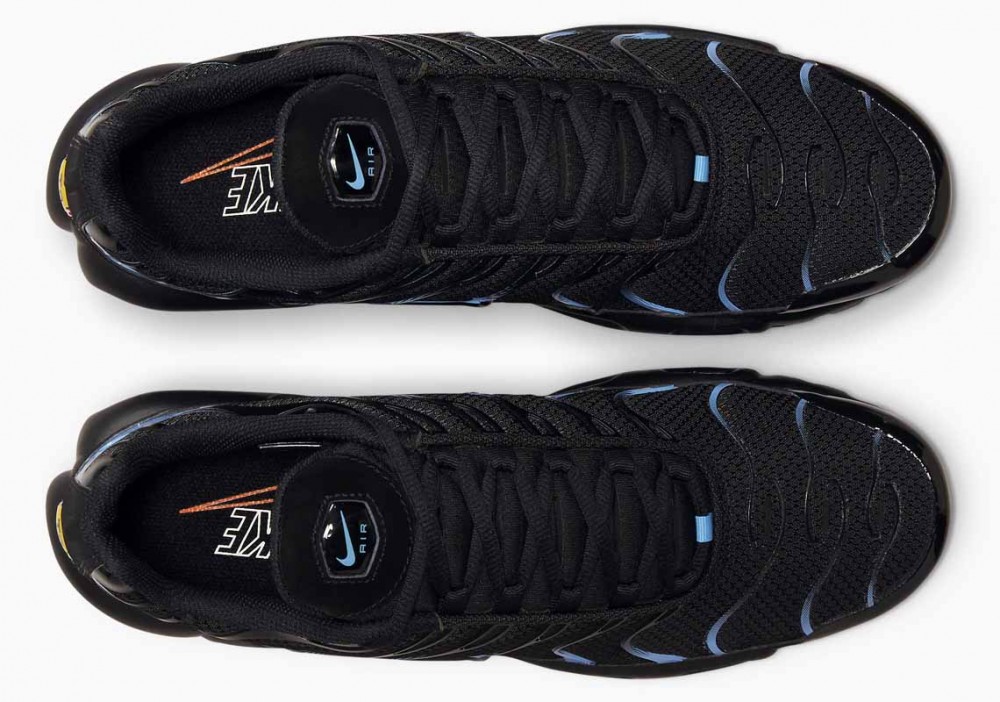Nike Air Max Plus Negras Azul Universitaria para Hombre