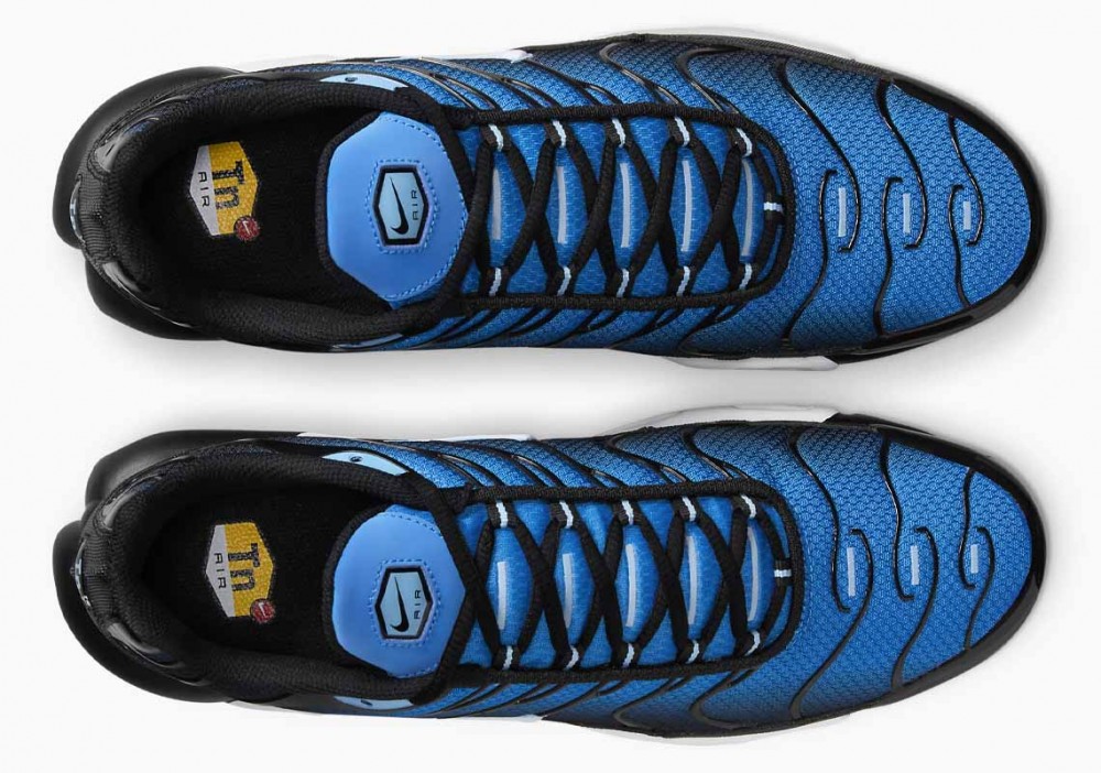 Nike Air Max Plus Azul Acuario Negras Degradada para Hombre