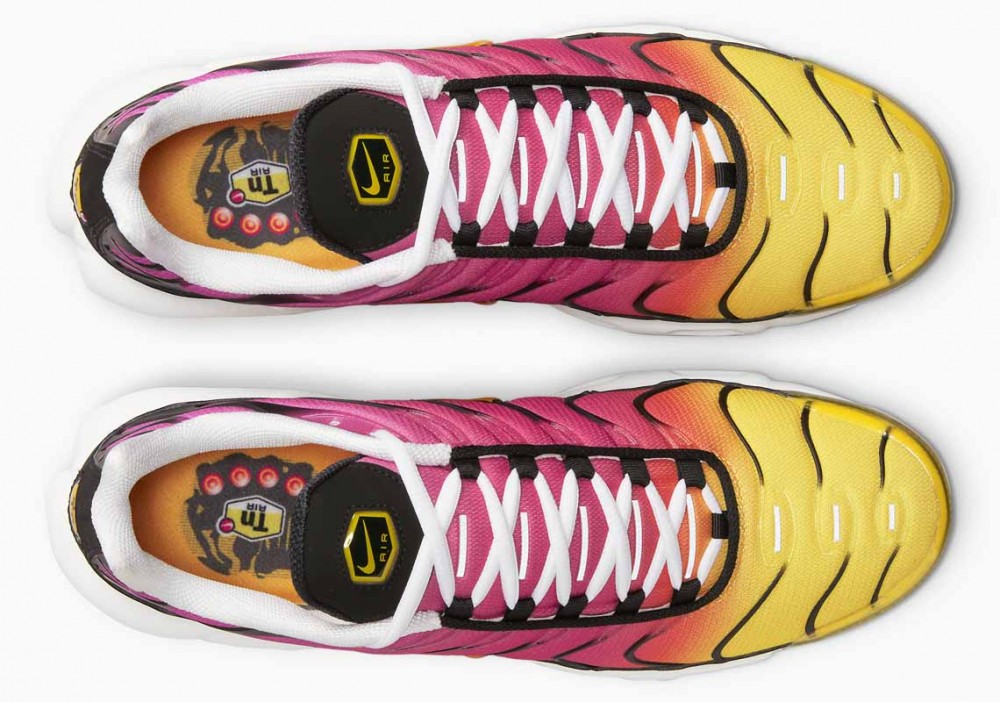 Nike Air Max Plus Degradado Amarilla Rosa Morada para Hombre