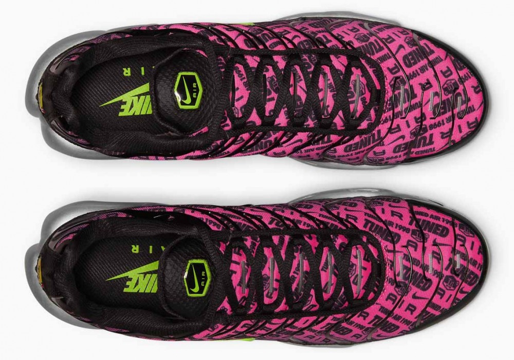 Nike Air Max Plus Mercurial XXV Hiper Rosa Voltios Negras para Hombre