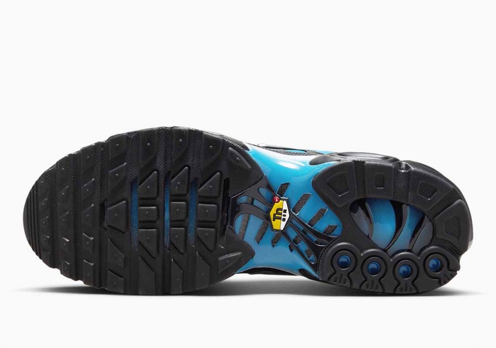 Nike Air Max Plus Azules Negras Plata Metalizada para Hombre