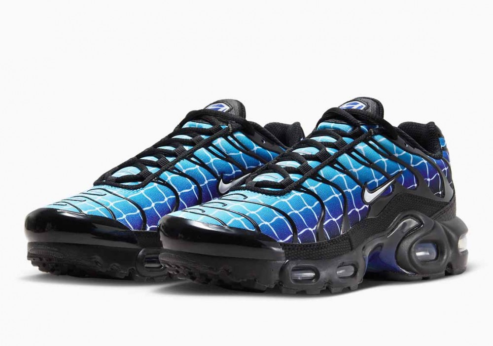 Nike Air Max Plus Enlace de Cadena Azules Negras para Hombre