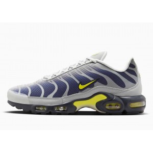 Nike Air Max Plus Grises Azul Marino Amarillo para Hombre