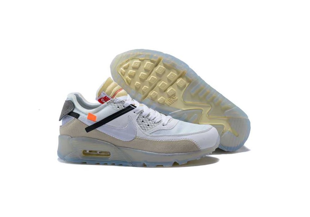 Off White x Nike Air Max 90 OW Hombre